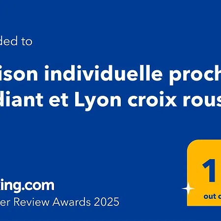 Maison Individuelle Avec Jardin Terrasse Proche Lyon Croix Rousse * Caluire-et-Cuire
